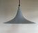 Gray trompet pendant light