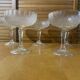 Set of 5 ice cream bowls bormioli rocco model america 20’s soft glass