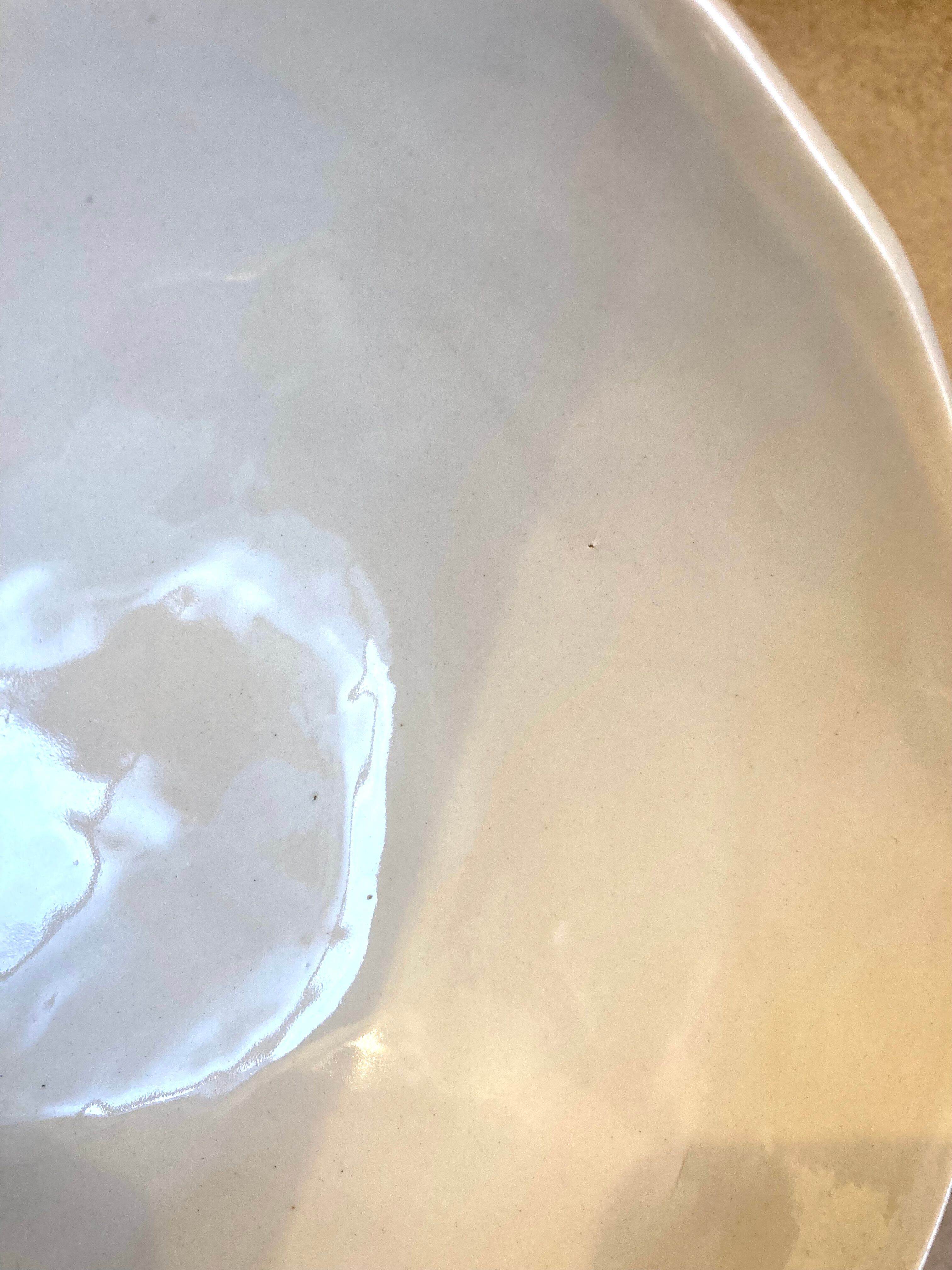 Porcelain salad bowl