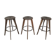 3 stools of bar design Jean Prouvé edition Vitra 2002