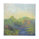 Paysage à l'huile sur toile