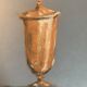 Signed painting Pastel terracotta "the terracotta jar" indigo paper