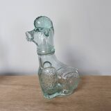 Bouteille en forme de chien caniche