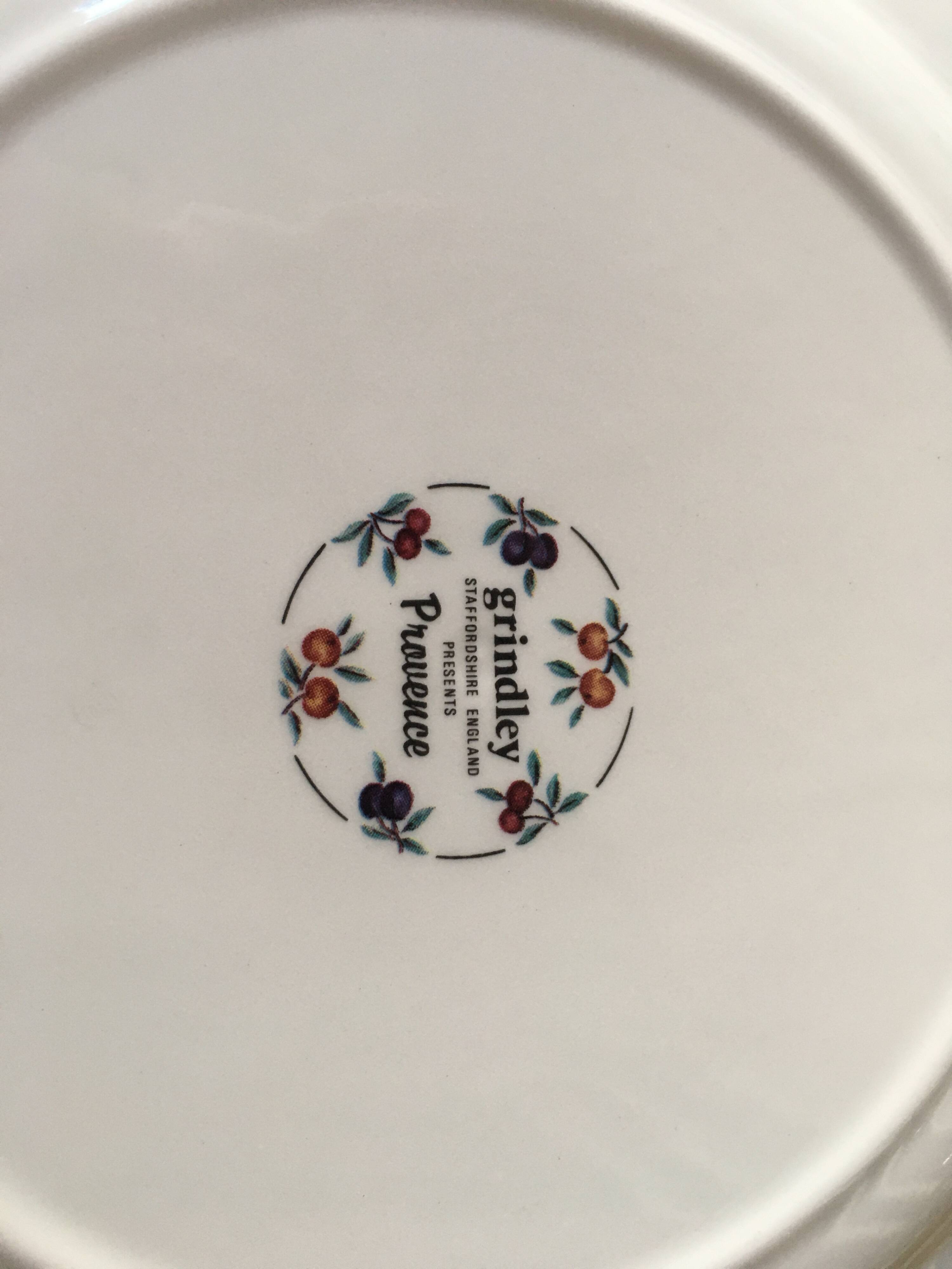 Set of 8 plates from Grindley