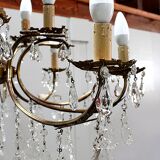 Lustre en cristal, milieu XXe