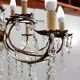 Lustre en cristal, milieu XXe