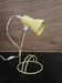 Vintage yellow desk lamp 1980