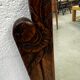 Art Deco mirror in carved oak – 1930s – 102 x 78 cm