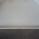 70's white and orange Prisunic Tabouret