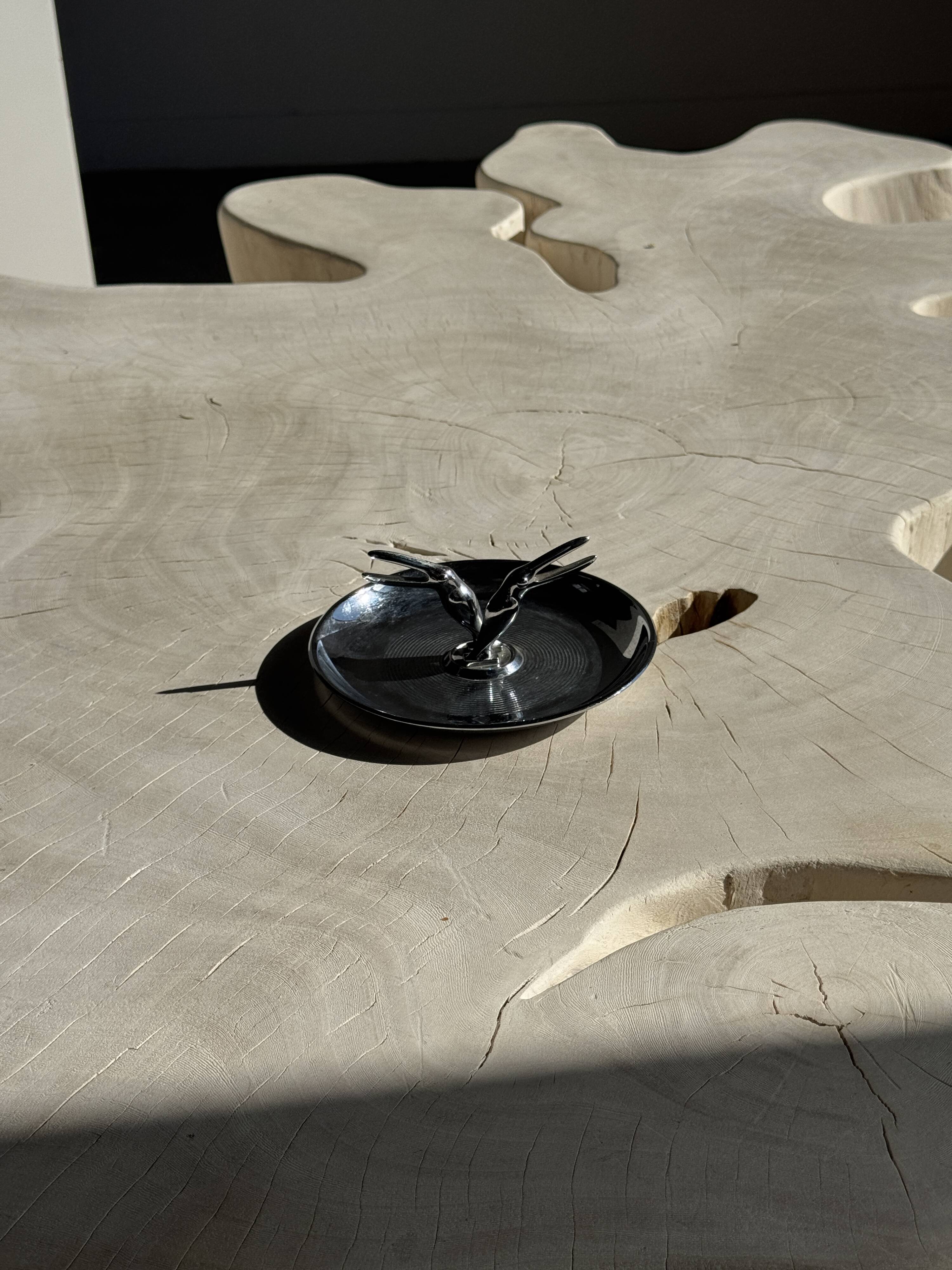 Pincherette 1950 USA Chrome Toucan Cigarette Holder