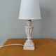 Lampe à poser en albâtre