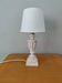 Lampe à poser en albâtre