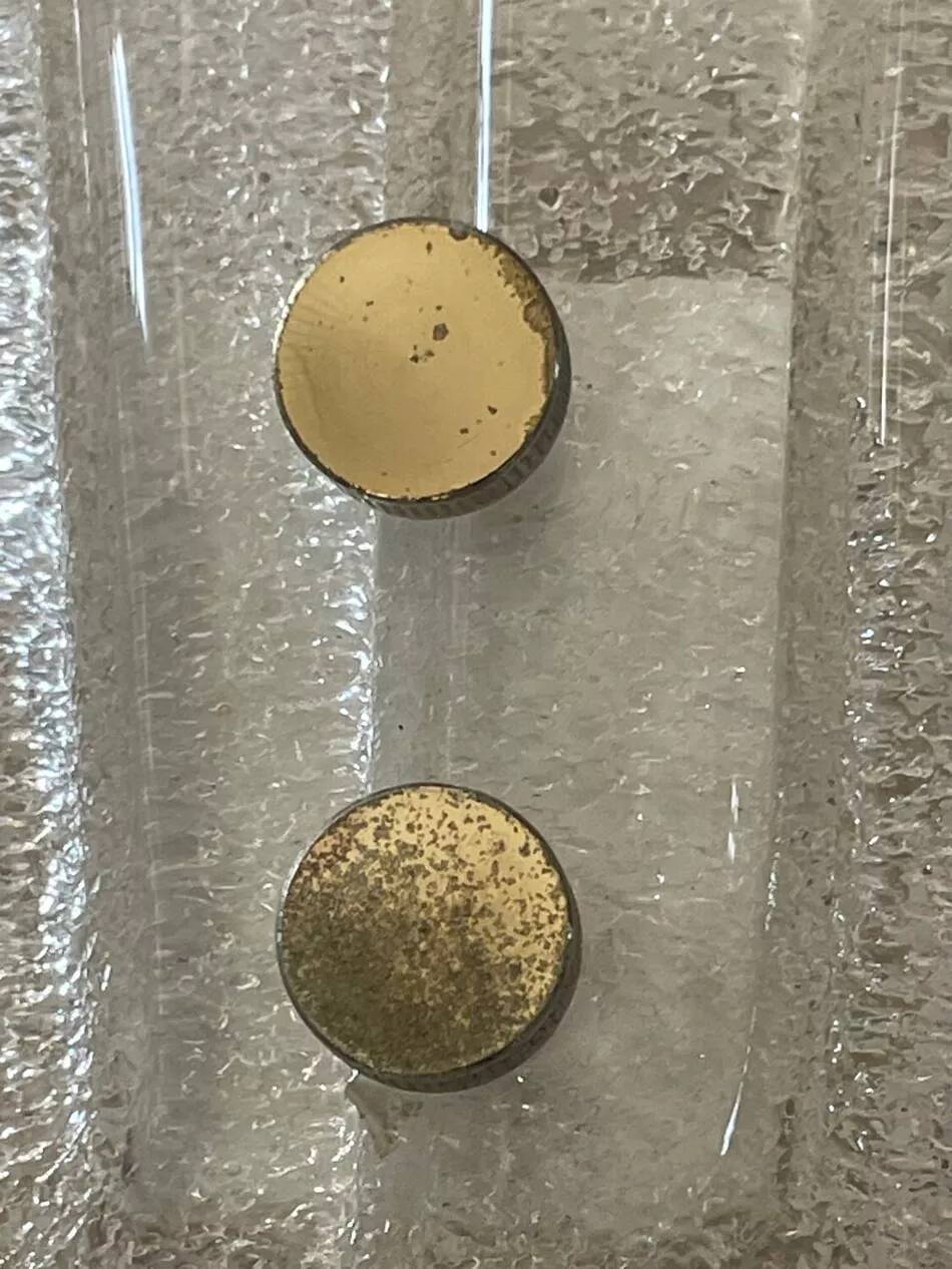 Vintage Murano glass wall lamp