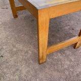 Charlotte Perriand dlg pine table from the 60s