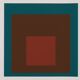 Josef ALBERS: Homage to the Square, At Night - Colour Screen Print