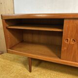buffet danois en teck rétro vintage du milieu du siècle par Bramin – Design