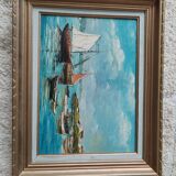 Canvas signed J. Piccini