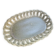 Woven ceramic basket