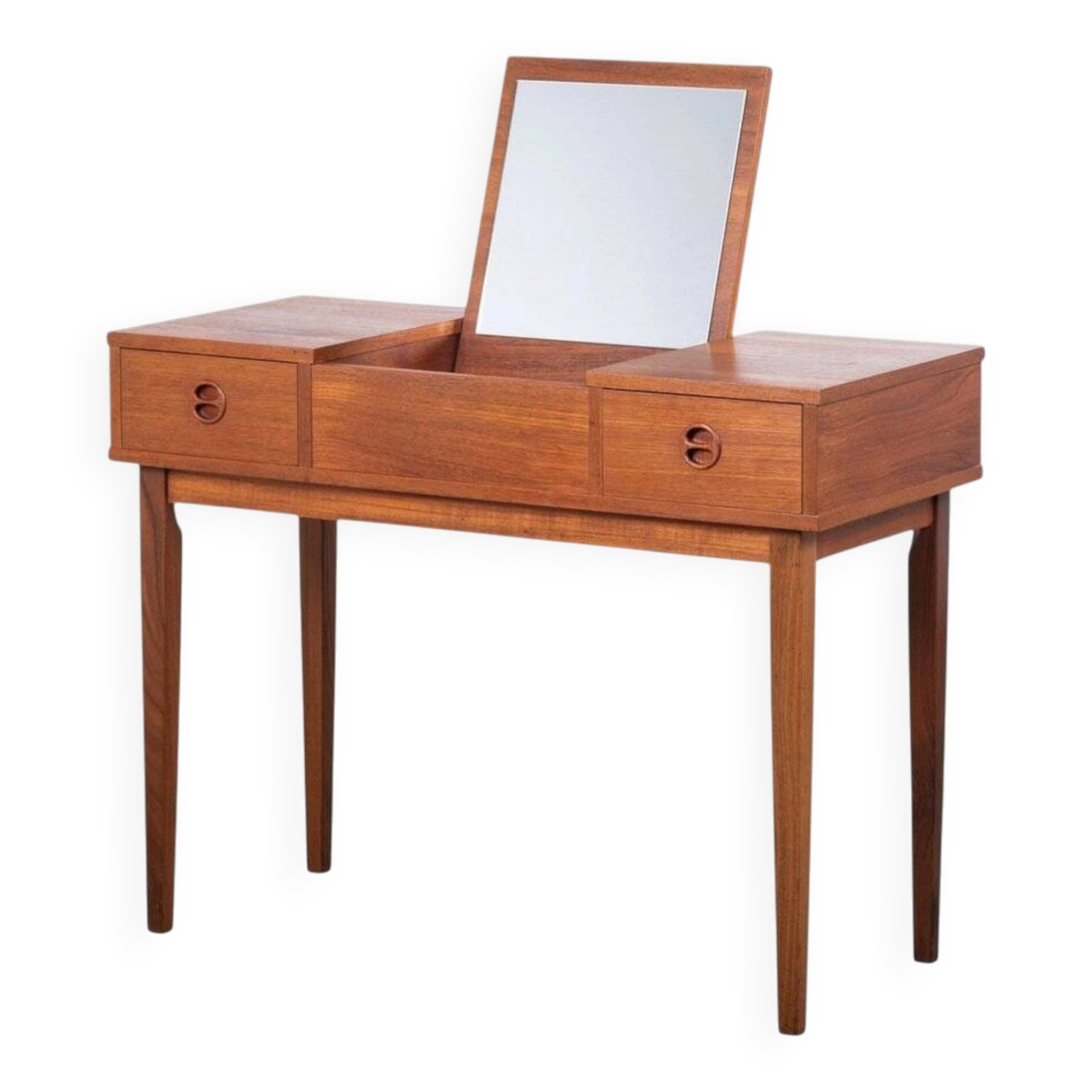 Teak Vanity Table, Denmark, 1960s