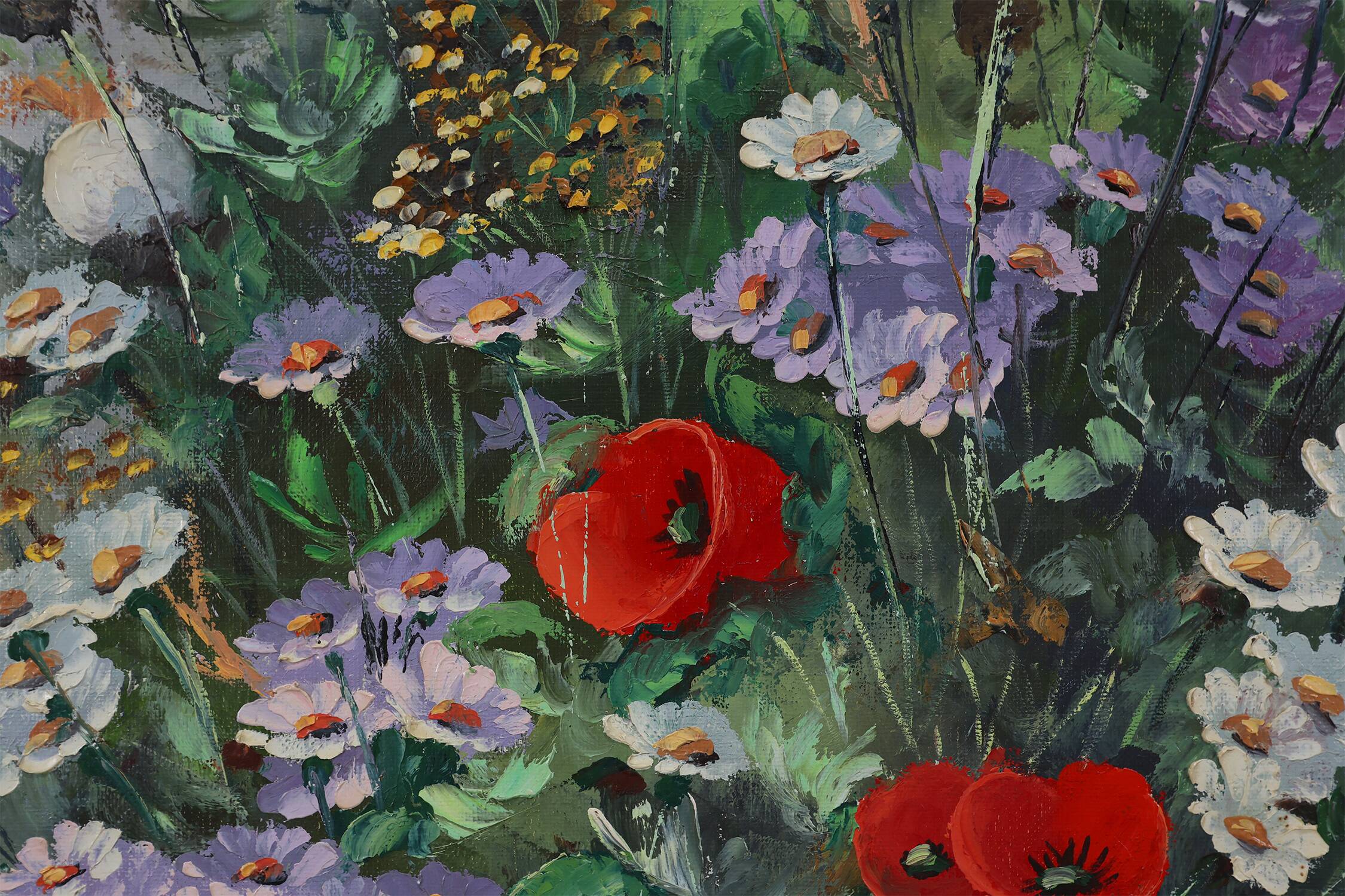 20th Century Baroque Still Life with Flowers by Roger Remmerie, Belgium