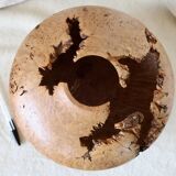 Mike Mahoney, Maple Burl Sculpture Vase, 28cm, Very Good Condition