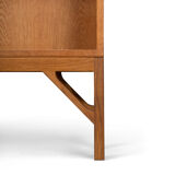 Danish Oak Bookcase "China" by Borge Mogensen for FDB Mobler, 1960s