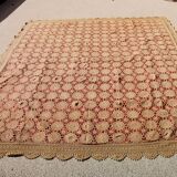 Crochet bedspread