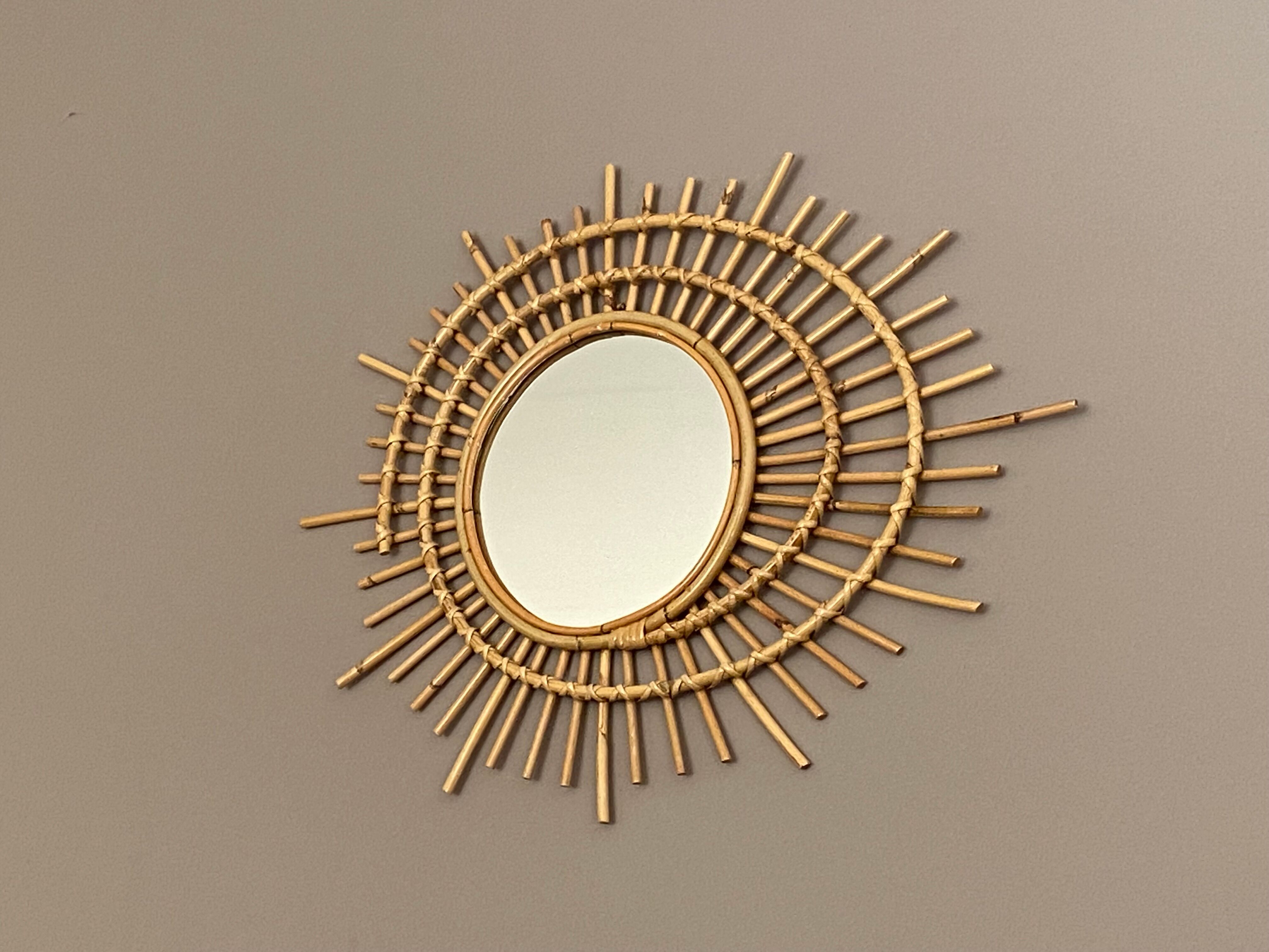 Ortf sun mirror. 75x65cm. 1960.