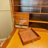 Lebrund Jean-Baptiste Louis XVI period mahogany secretary stamped