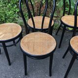 Chaises et tabourets  bistrot  cannage naturel zpm randomsko