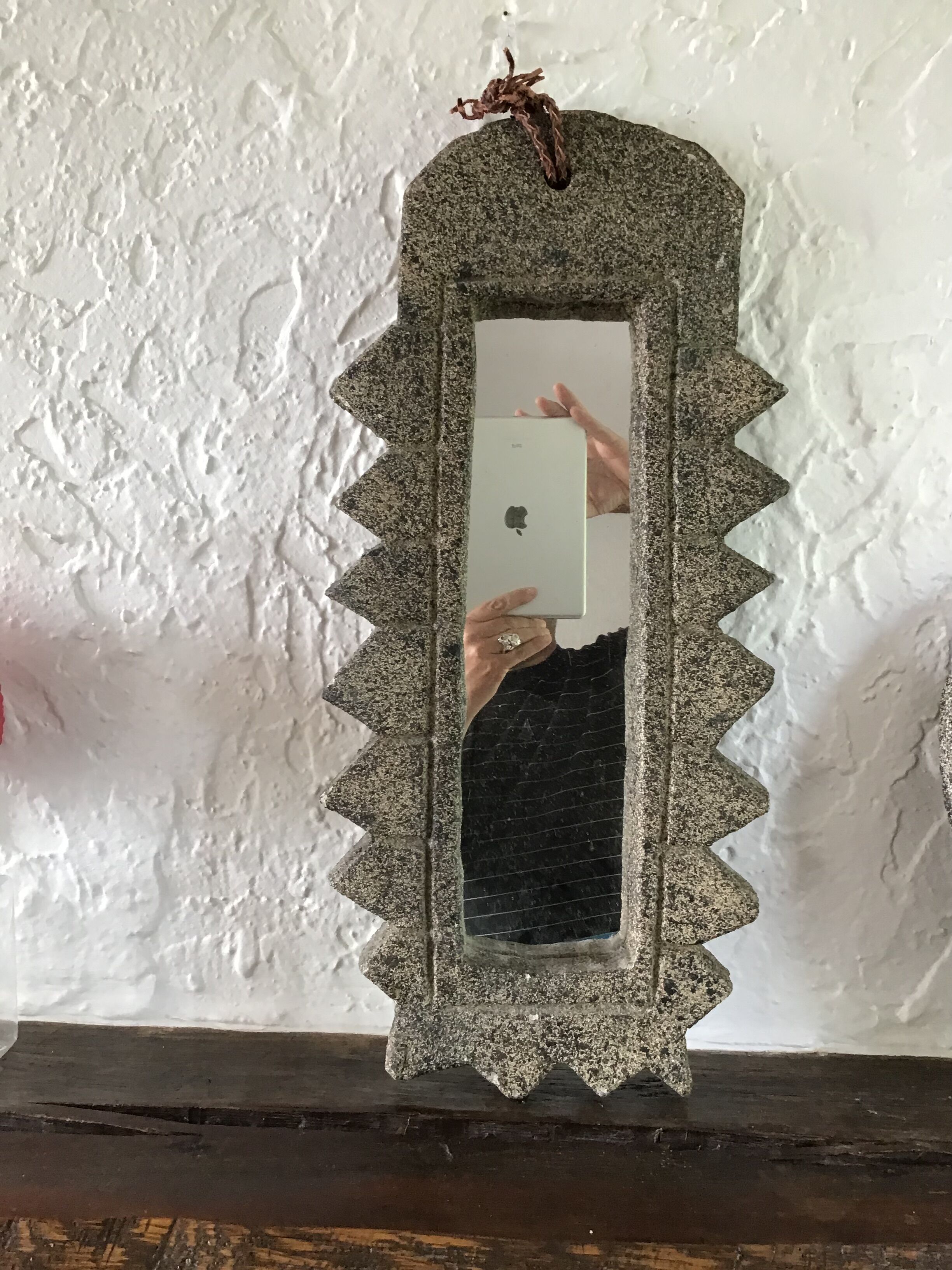 Brutalized ceramic mirror