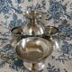 4 antique ice cream bowls
