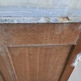 Marble top bathroom cabinet