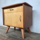 Pair of night table feet compass bedside end of vintage sofa old 1950 1960 retro