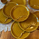 Service de 8 assiettes à asperges et ses 2 saucières Gien 1960