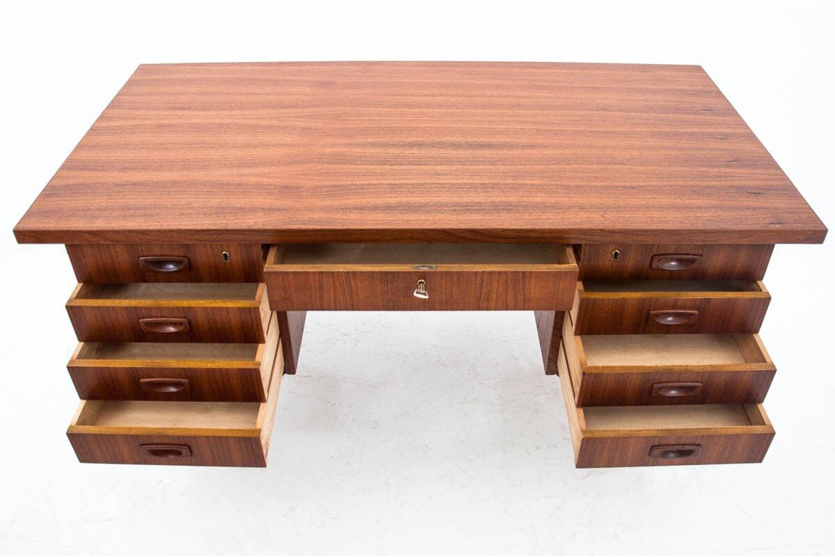 Danish desk, teak, 1960s.