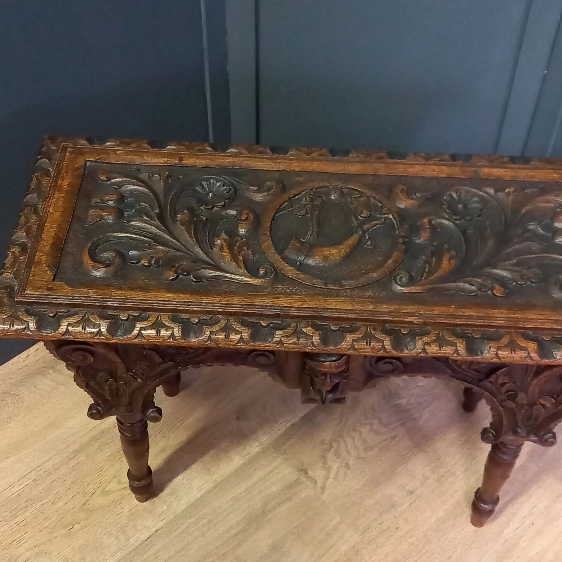 19th century box bench or table