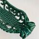 Vintage woven ceramic fruit bowl