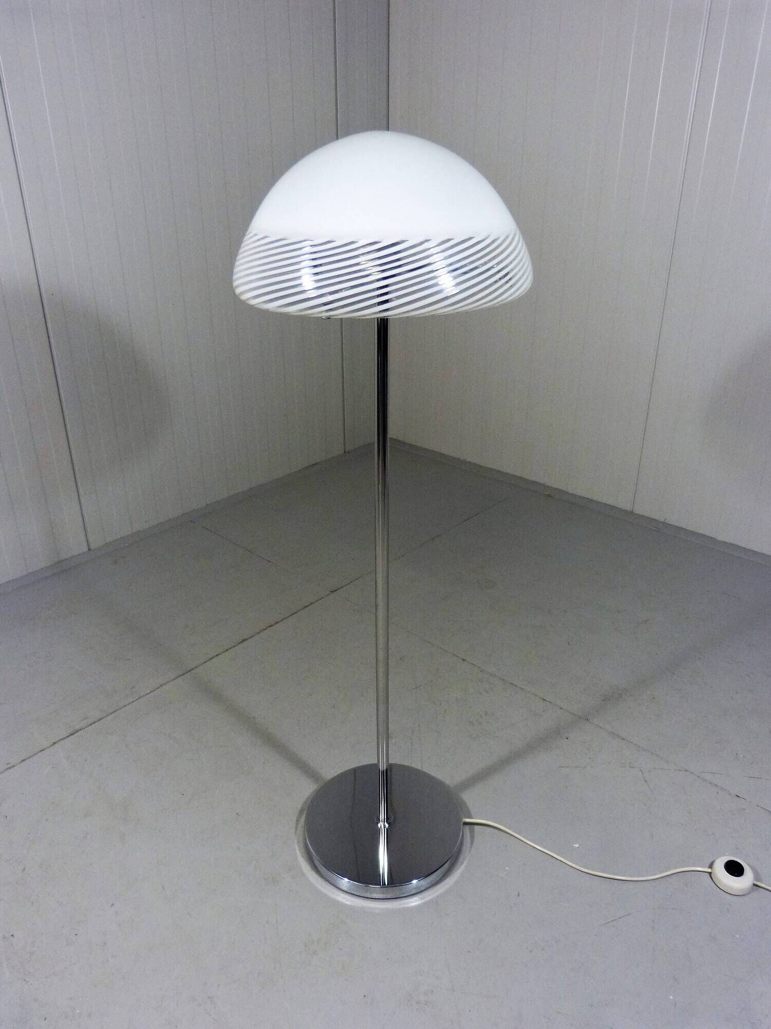 Carlo Nason floor lamp LT 350 Mazzega Italy 1960s