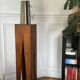 Large vintage wooden stool