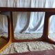 Table à manger ovale en teck - années 60/70