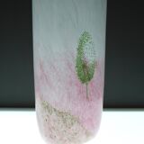 Scandinavian glass art vase known as May by Kjell Engman for Kosta Boda, 1980s