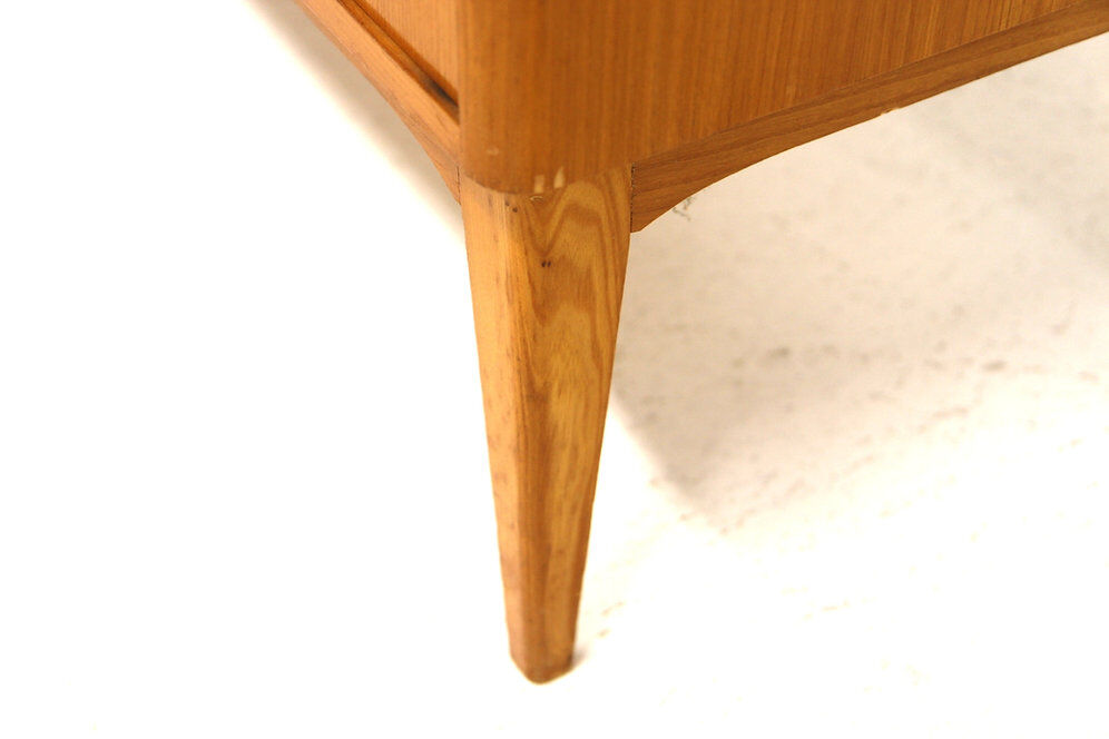 Secrétaire scandinave en orme, Suède, 1940