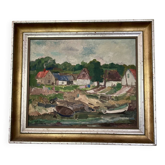 KARL ENOCK OHLSSON, oil on canvas, signed and dated -1947