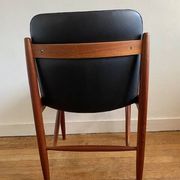 6 chaises teck scandinave vintage