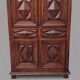 Large solid wood dresser in antique style