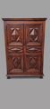 Large solid wood dresser in antique style
