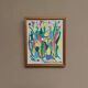 Original Swedish Oil on Canvas – “Brunning the Count ” by Leif Brünning – Dated 1989 – Vintage & Framed