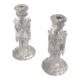 Pair of Baccarat crystal candlesticks