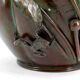 Exceptional planter / cache-pot in patinated Japanese bronze circa 1880.